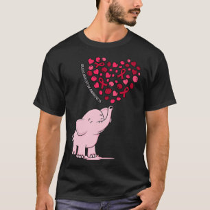 Heart Ribbon Brain Aneurysm Awareness Month Graphi T-Shirt