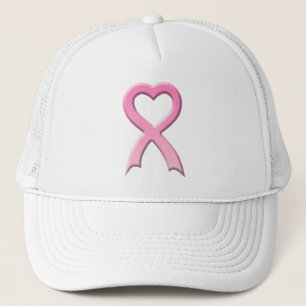 Heart Ribbon Embossed Hat