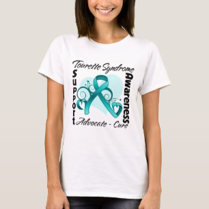 Heart Ribbon - Tourette Syndrome Awareness T-Shirt