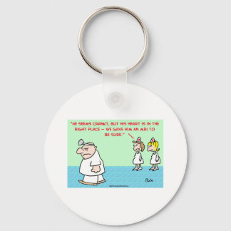 heart right place mri key ring