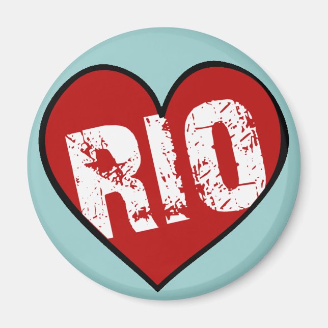 HEART RIO MAGNET (Front)