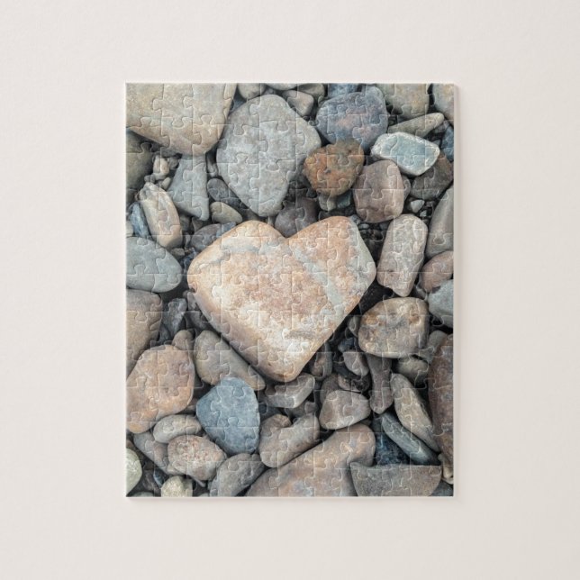 heart rock jigsaw puzzle (Vertical)
