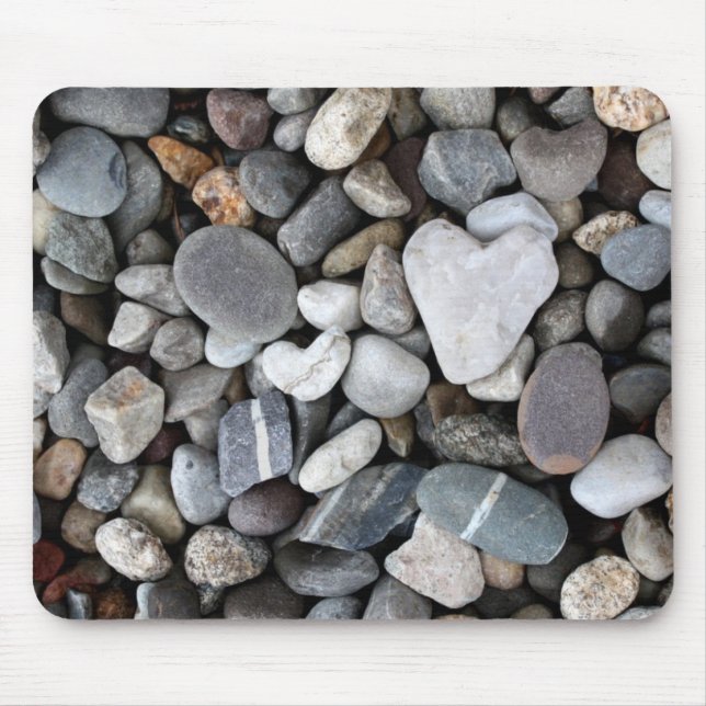Heart Rocks Mouse Mat (Front)