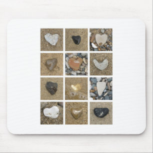 Heart Rocks Mouse Pad