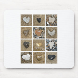 Heart Rocks Mouse Pad