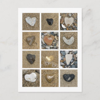 Heart Rocks Postcard
