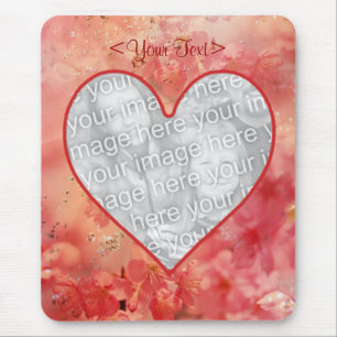 Heart Romance Mousepad- Template Mouse Mat