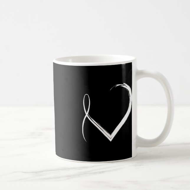 Heart RSD CRPS Awareness  Coffee Mug (Right)