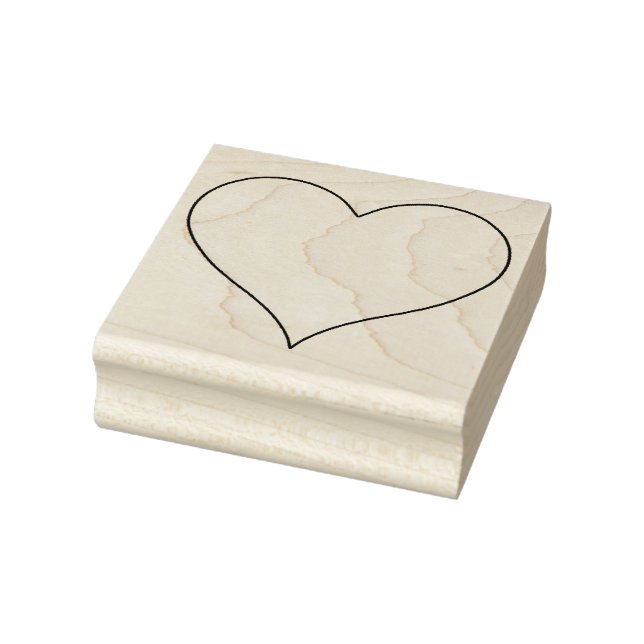 Heart Rubber Stamp (Stamp)