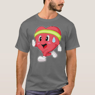 Heart Runner Running T-Shirt