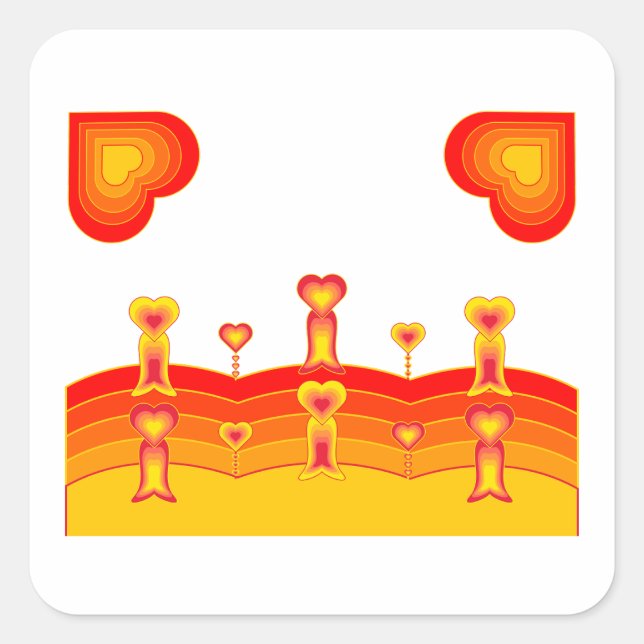 Heart-Scape Sticker (Front)
