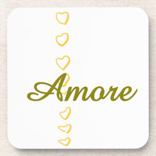 Heart Scroll  Coaster