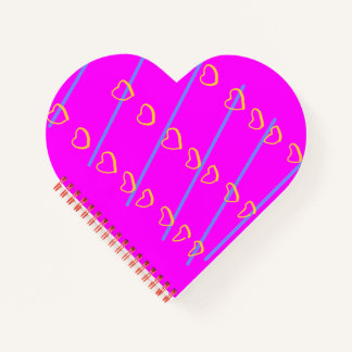 Heart Scroll Notebook