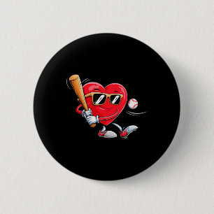 Heart Sell Shirt Valentines Day Boys Men Kids Sell 6 Cm Round Badge