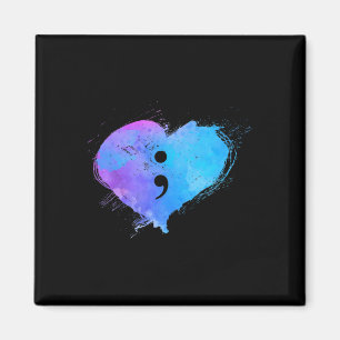 Heart Semicolon Mental Health Suicide Prevention A Magnet
