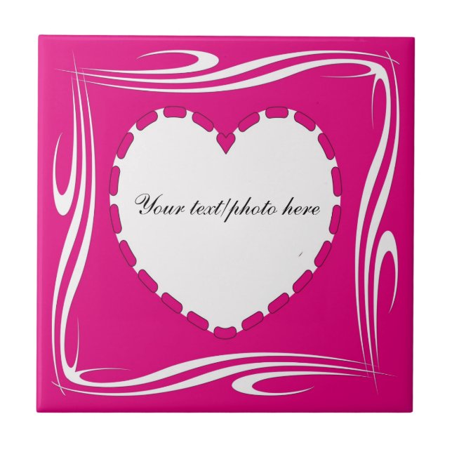 Heart shape tile (Front)