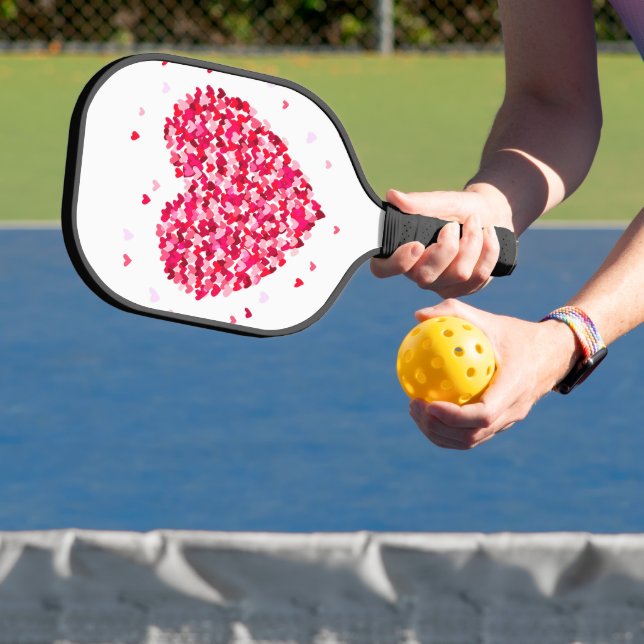 Heart Shape Valentines Day Love Gift Pickleball Paddle (Insitu)