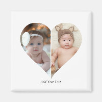 Heart Shaped 2 Photo Collage
