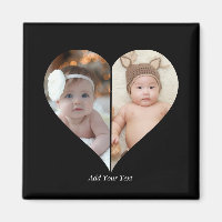 Heart Shaped 2 Photo Collage
