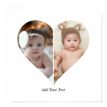 Heart Shaped 2 Photo Collage