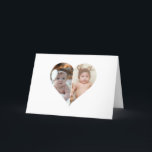 Heart Shaped 2 Photo Collage Poster Announcement<br><div class="desc">This Custom Heart Shaped Photo design beautifully arranges your favourite memories into the shape of a heart, symbolising love and connection. Perfect for special occasions like anniversaries, weddings, or Valentine's Day, this design highlights your cherished moments meaningfully and artfully. Its unique layout creates a visually captivating keepsake, ideal for gifting...</div>