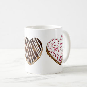 Heart Shaped Doughnut Mug