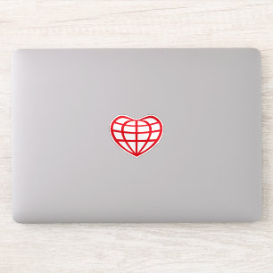 Heart Shaped Earth Globe Love