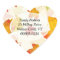 Heart Shaped Fall Return Address Labels