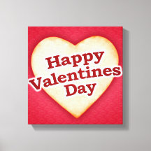 Heart Shaped Happy Valentine Day Text Design