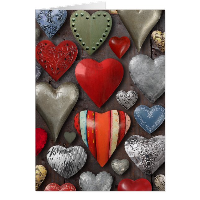 heart shaped metal things (Front)