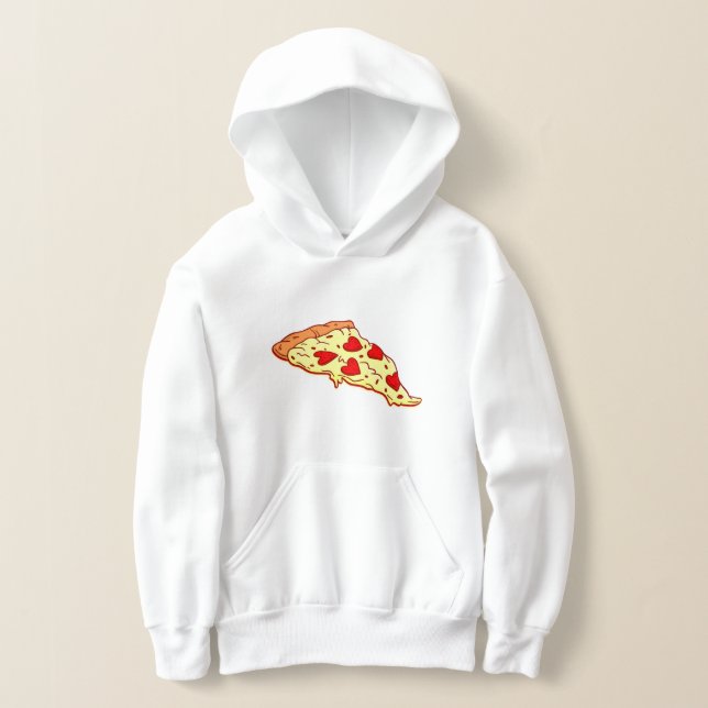heart shaped pepperoni pizza valentine  (Laydown)