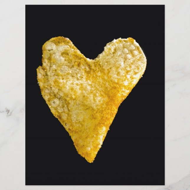 Heart Shaped Potato Chip (Front)
