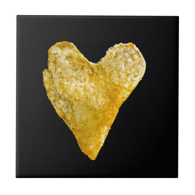 Heart Shaped Potato Chip Tile (Front)