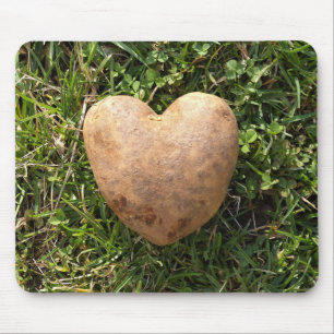 Heart Shaped Potato Mouse Mat