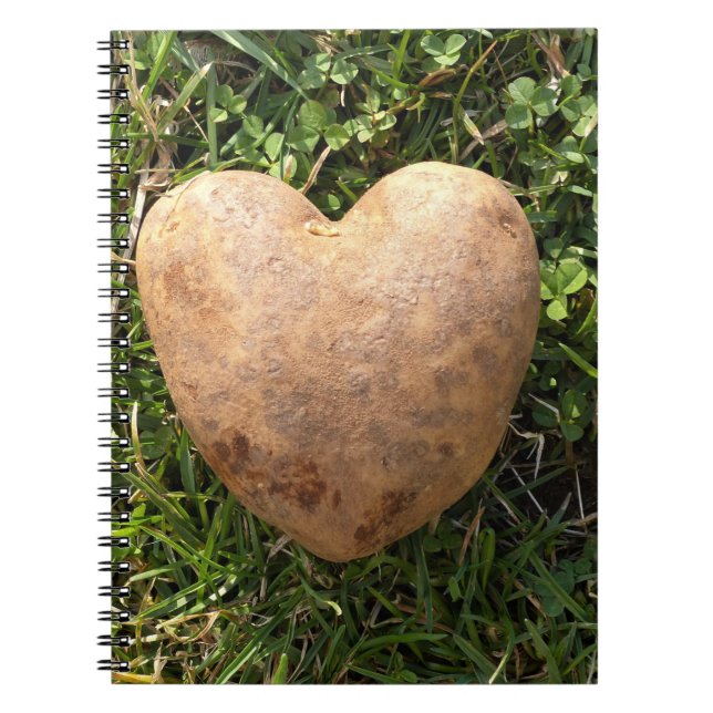 Heart Shaped Potato Notebook (Front)
