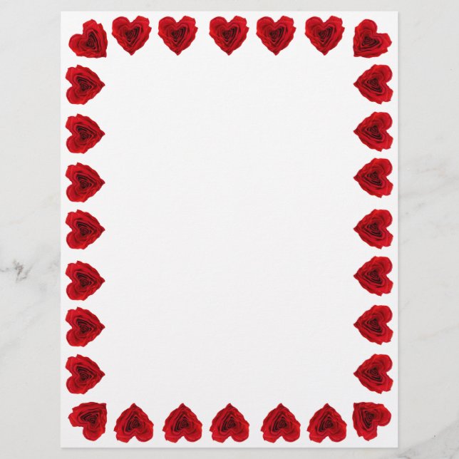 Heart-Shaped Red Rose (Front)