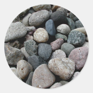 Heart Shaped Rock Sticker