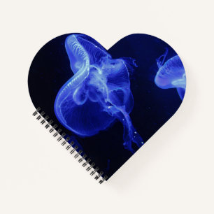 Heart Shaped Spiral Bound Notebook