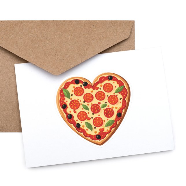 Heart Shaped Valentine's Day Pizza (Creator Uploaded)