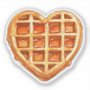 Heart Shaped Waffle