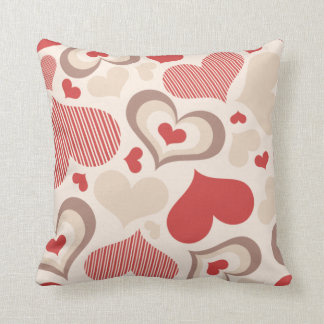 Heart Shapes American Mojo Pillow