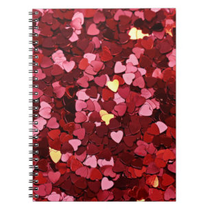 Heart Shapes Texture-20622 Notebook