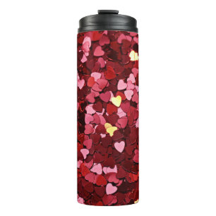 Heart Shapes Texture-20622 Thermal Tumbler
