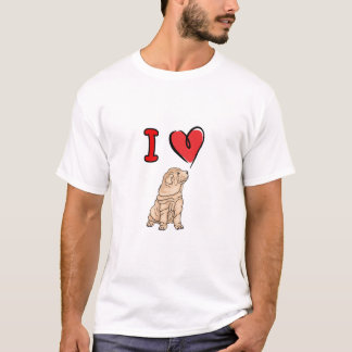 heart shar pei T-Shirt