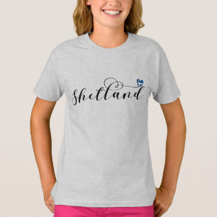 Heart Shetland Flag, Shetland Islands T-Shirt