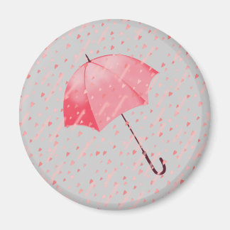 HEART SHOWERS by SHARON SHARPE Magnet