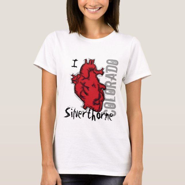 Heart Silverthorne Colorado shirt (Front)