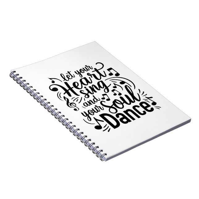 Heart Sing Notebook (Right Side)