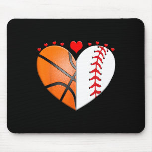 Heart Sketll Sell Valentines Day Sports Lover  Mouse Mat