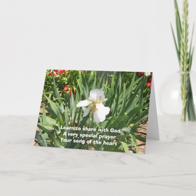 Heart Song Haiku Card (Front)